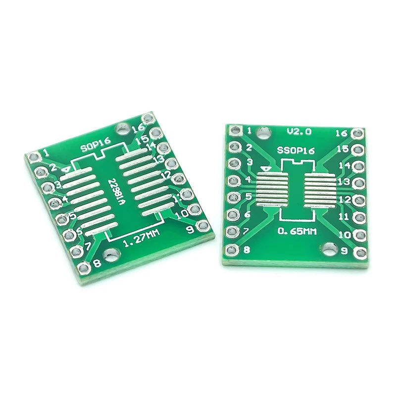 Плата адаптера QFP32 SOP16 SSOP16 TSSOP16 0 65/1 27 мм 10 шт.