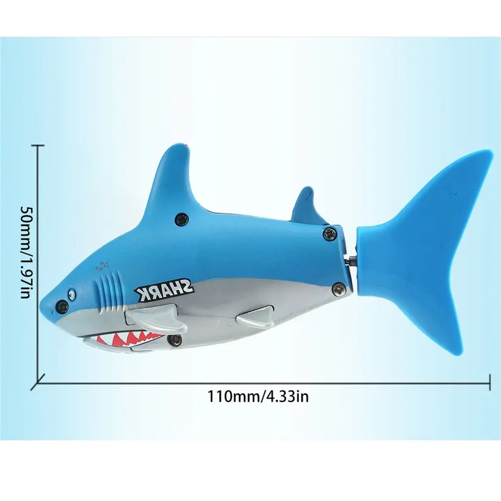 OCDAY Mini RC Submarine 4 CH Remote Small Sharks with USB Remote Control Toy New Fish Boat Best Christmas Gift for Children Kids images - 6