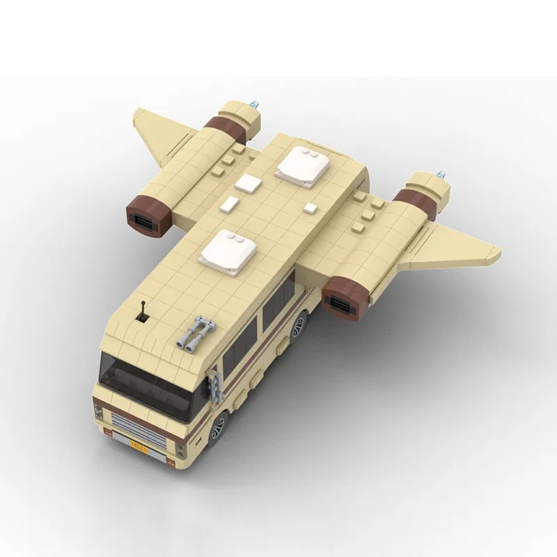 Фото Конструктор City Cars Model Moc: Модульные блоки Spaceballs Eagle 5, технологичные кубики, рождественский подарок, игрушка для самостоятельной сборки №4
