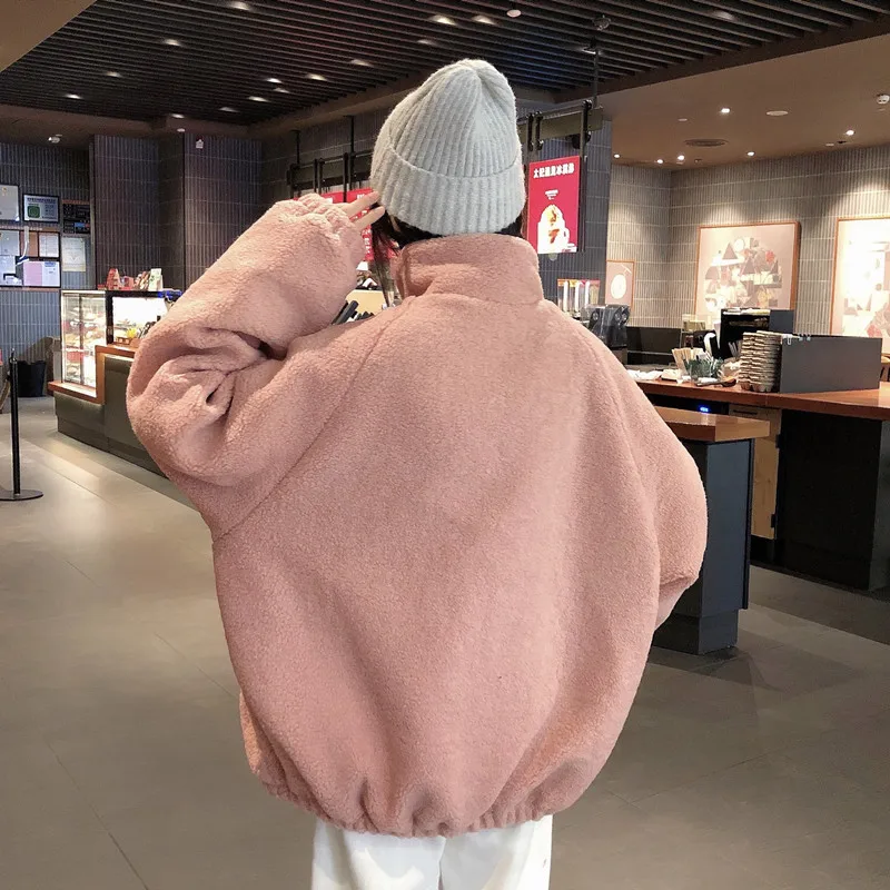 Толстовки с капюшоном для женщин на осень и зиму плюшевые теплые пушистые