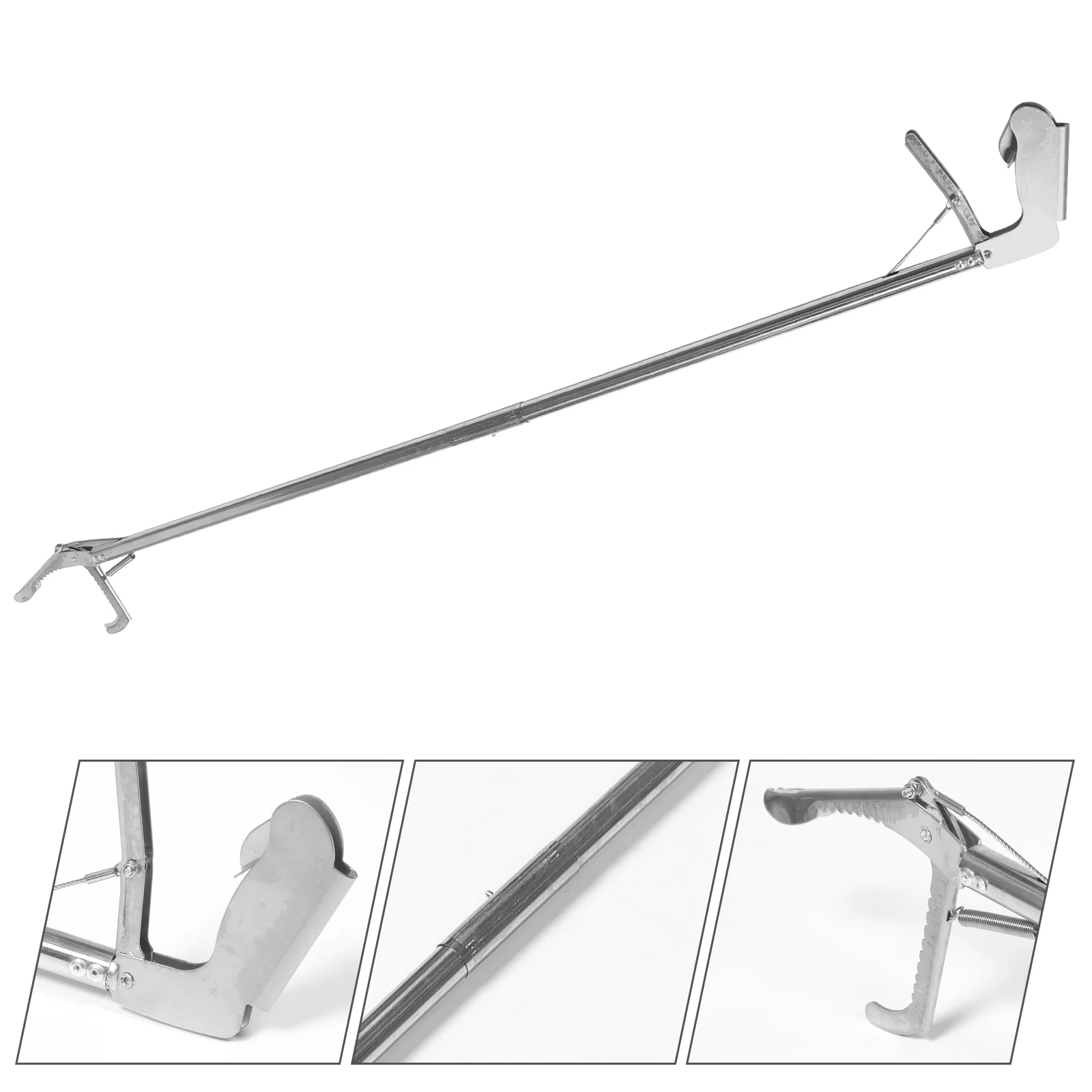 

Snake Trap Simple Catcher Clip Folding Clamp Metal Tongs Trapping Tool Grabber Hook