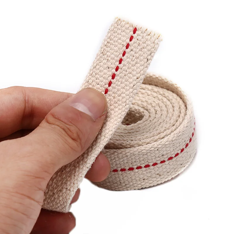 

1M Kerosene Lamp Wick Braided Cotton Wick Flat Cotton Oil Lamp Wick For Oil Lamp Width 1.1cm,1.2cm,1.5cm,2.5cm For Household New