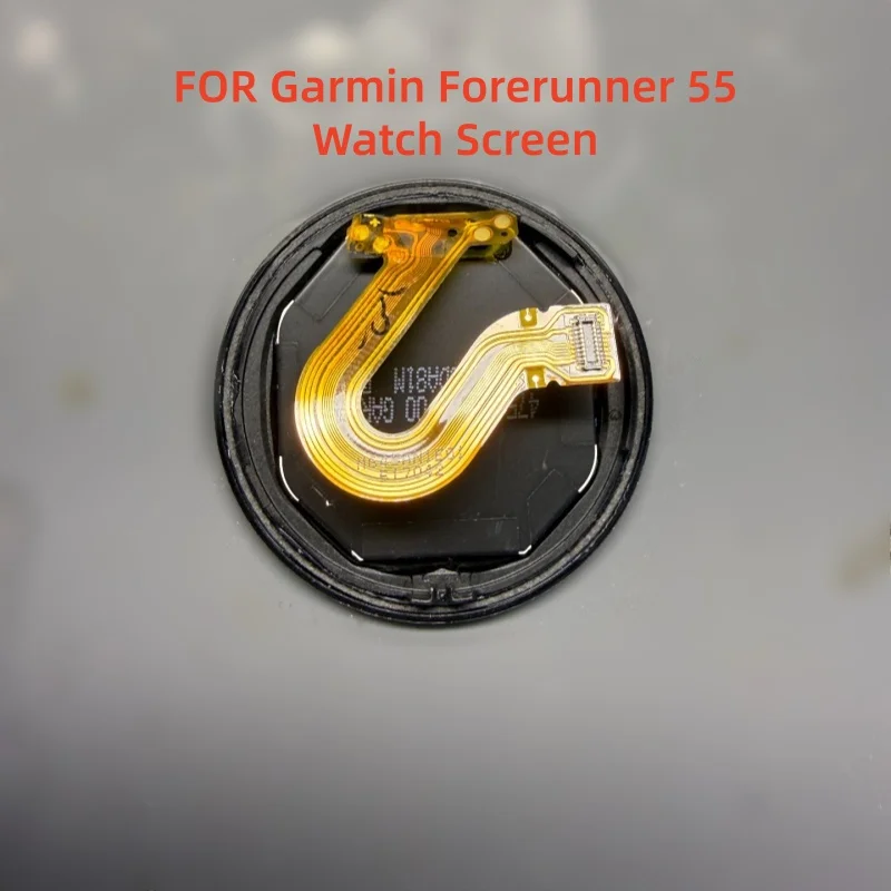 Фото Оригинальный сенсорный экран-дигитайзер для Garmin Forerunner 55, замена ЖК-дисплея в сборе для ремонта экрана смарт-часов №1