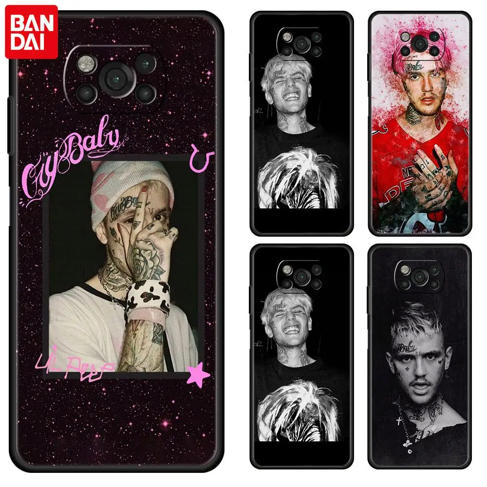 Чехол Lil Peep Bo для XiaoMi Poco X3 X4 NFC M3 F1 F3 M4 Pro 5G GT Redmi Note 11 11S 11E 11T |