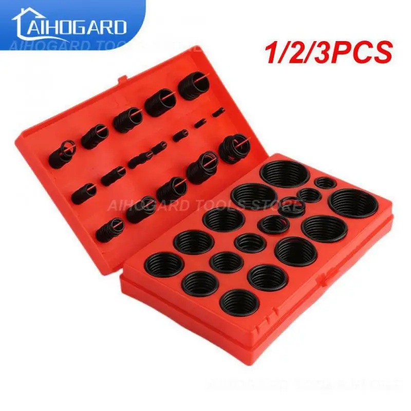 

1/2/3PCS Rubber O-ring Assortment Kit Sealing Gasket Washers O Ring for Auto Repair, Professional Plumbing, Air or Gas