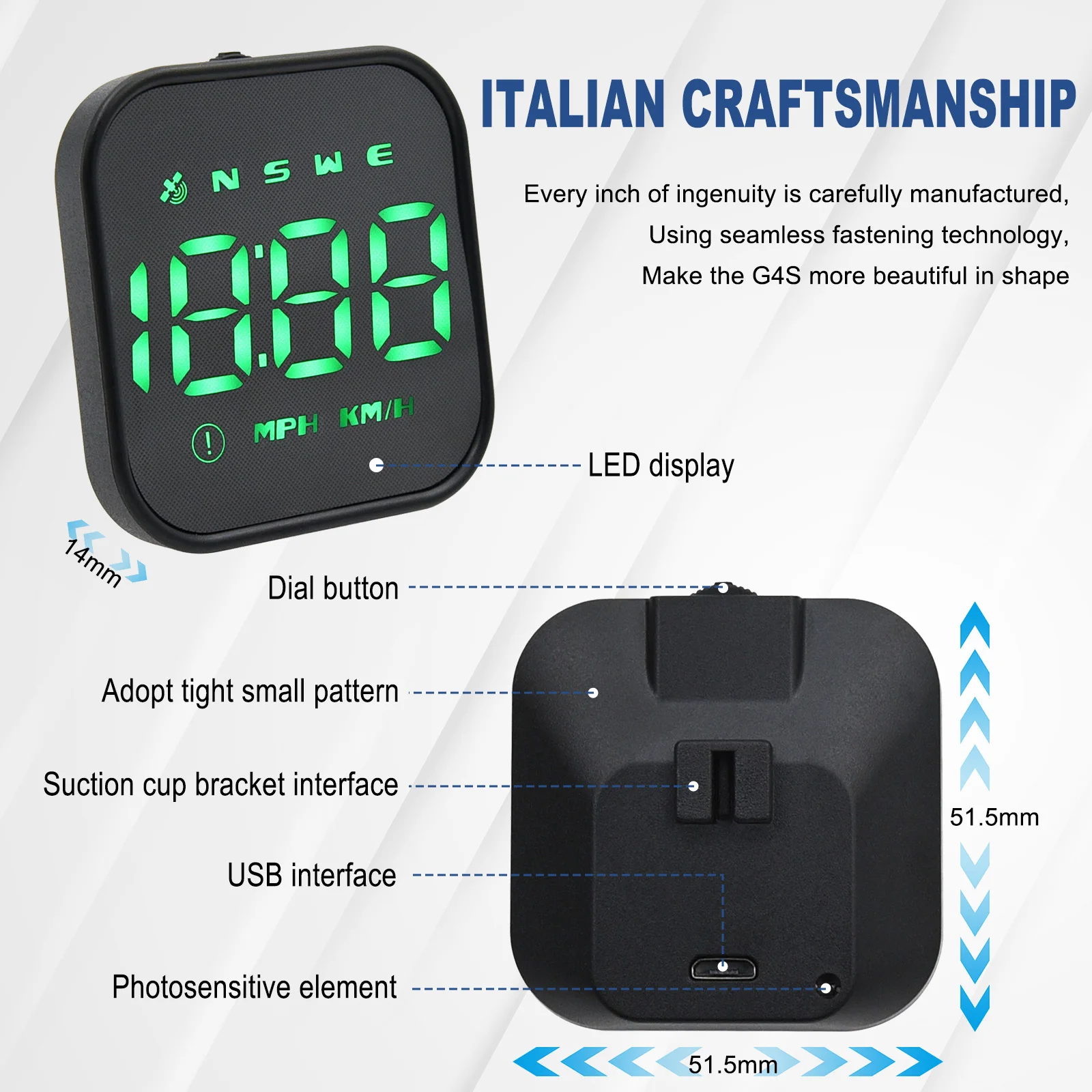 GPS Спидометр дисплей HUD аксессуары для бездорожья Автомобильная сигнализация