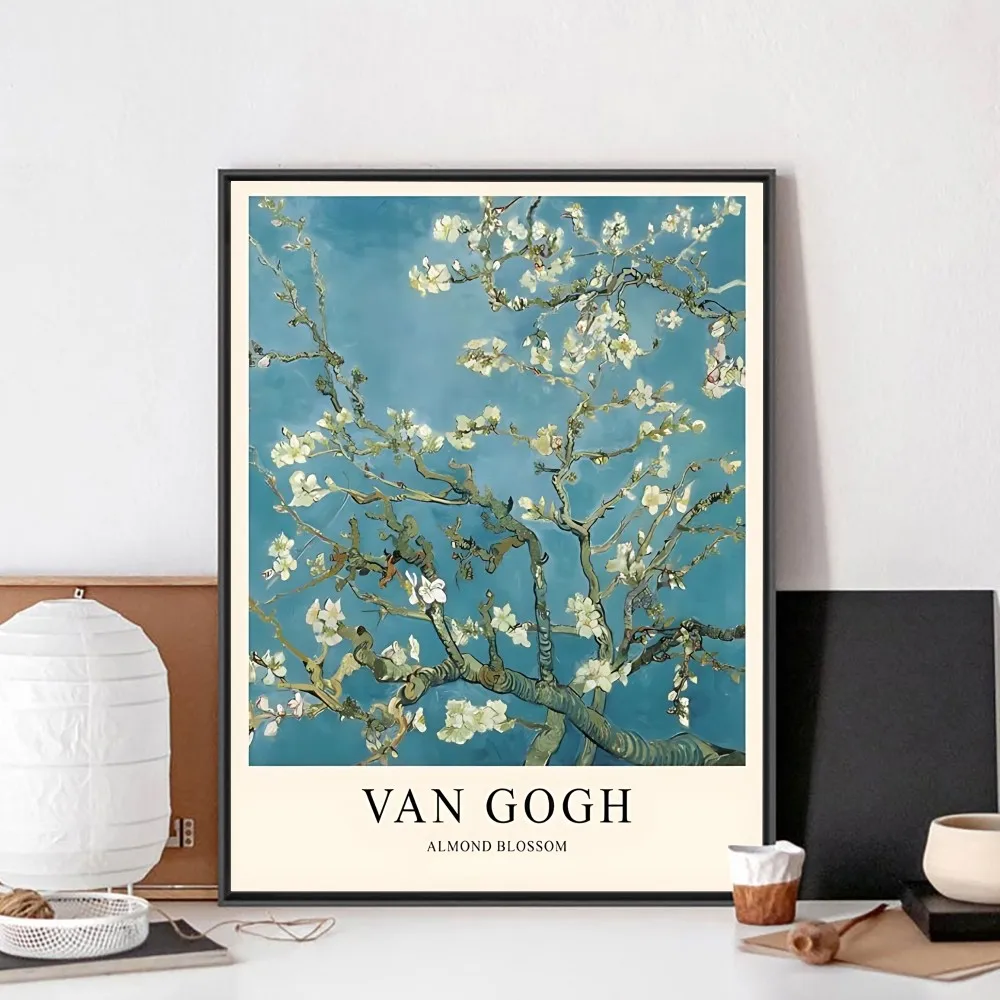 Плакат Ван Гога сделай сам постер из крафт-бумаги винтажный настенная живопись