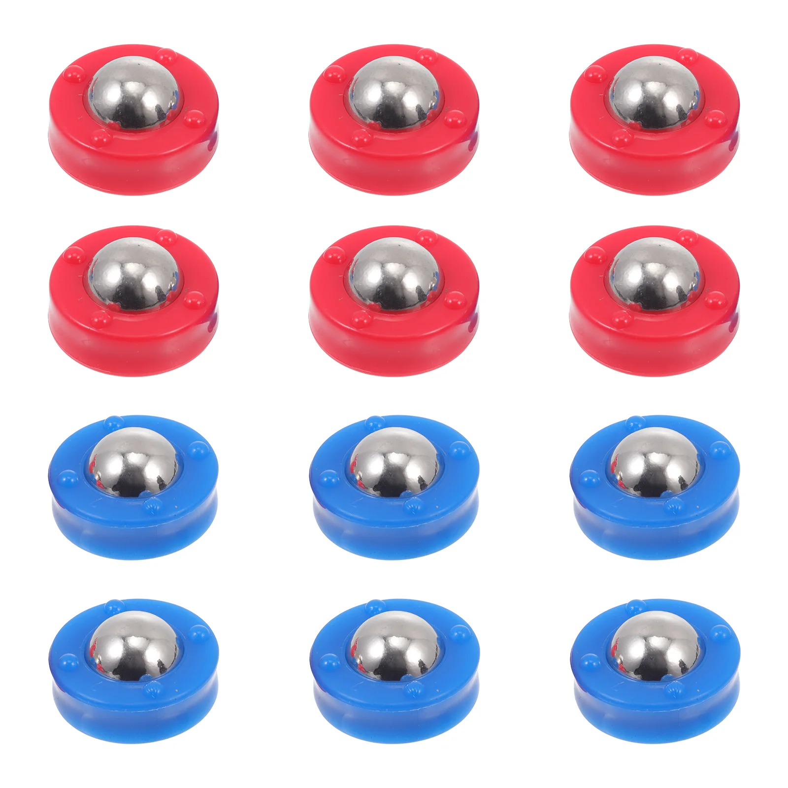

12Pcs Board Soccer Rolling Beads Soccer Game Table Table Football Game Supplies Sliding Beads Sliding Balls