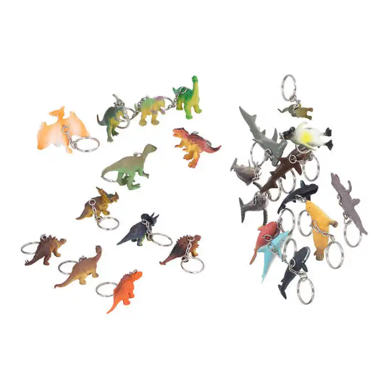 

Кольца для ключей в виде динозавра маленькая яркость для подарка для украшения