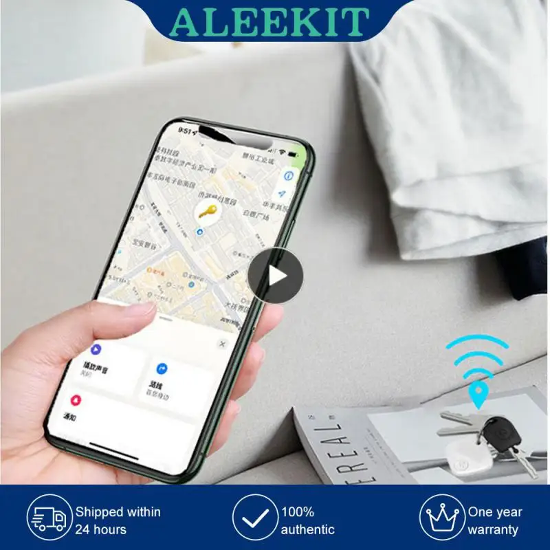 

1~6PCS Tracker 90db ≤ Replaceable Battery Wallet Locator Wide Range Anti-loss Device For Ios Positioner