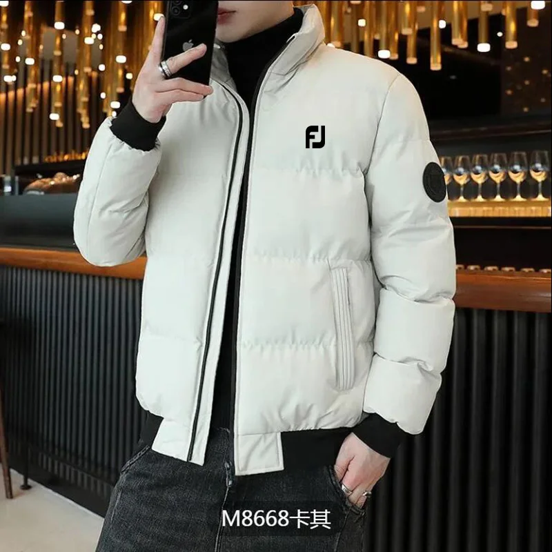 Men Jacket Golf Clothing 2022 Autumn/Winter New Men's Cotton-padded Jacket Thickened Thermal Jacket Men Golf Wear Down Jacket