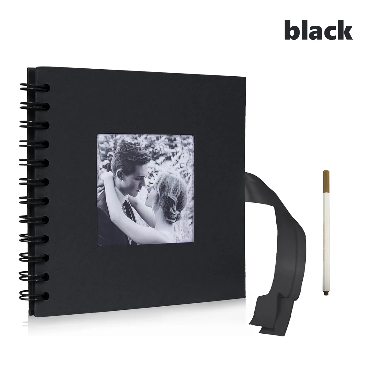 Альбом для скрапбукинга льняная обложка 8 дюймов (около 20 3 см) крафт-бумага в