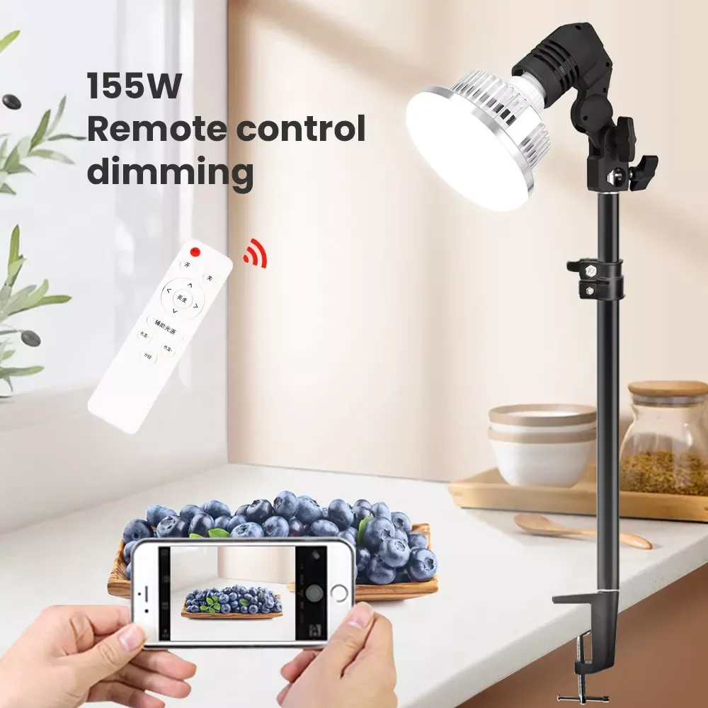 

E27 LED Bulb Selfie Ring Light with Stand Dimmable Photography Lighs Photo Studio Ring Lamp Daylight Bulb Kit Softbox