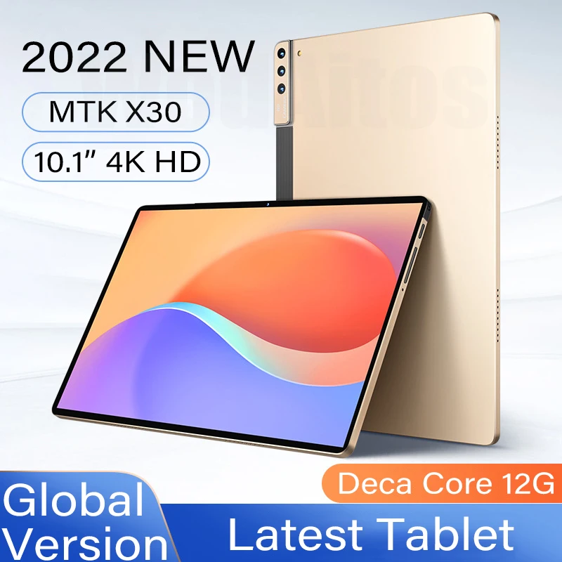 

Игровой планшет P50 4G, планшет 10 дюймов, Android 10 WPS, десятиядерный, две Sim-карты, отправка клавиатуры, 12 ГБ 512 ГБ Pad GPS Google Play, ноутбук, компьютер