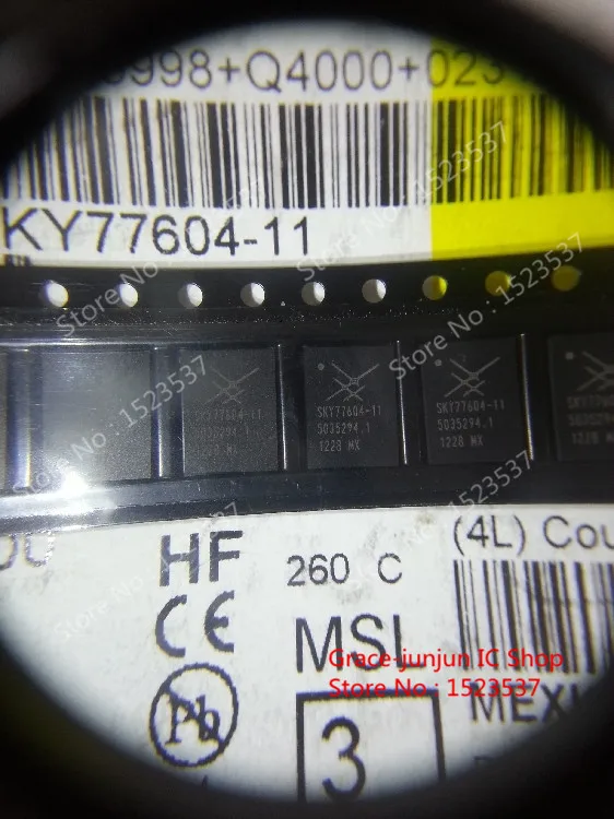 

5PCS/LOT SKY77604-11 SKY77604-1 SKY77604 77604-11 free shipping and new skyworks Power amplifier IC for i9220