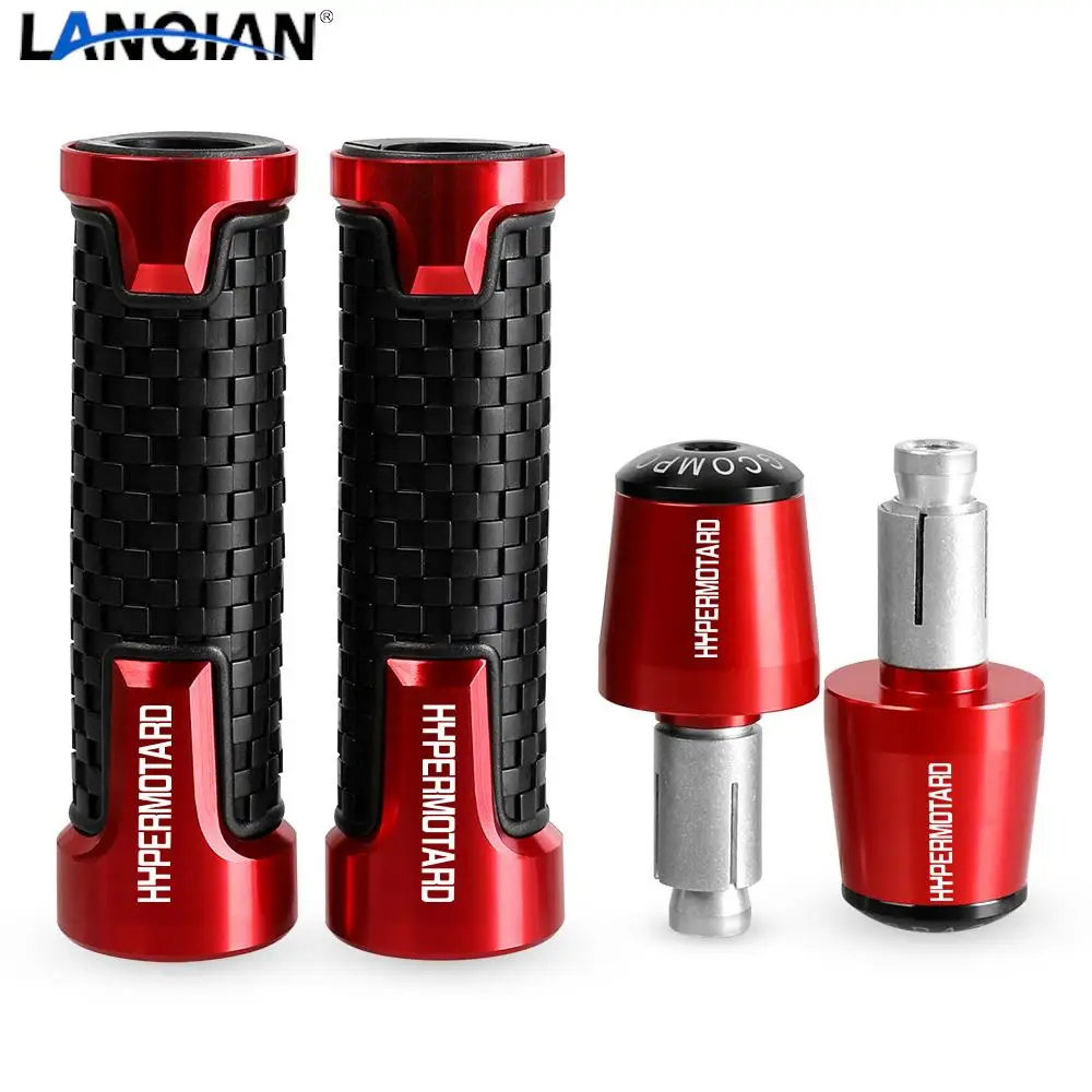 

Motorcycle Accessories Handlebar Hand Grips Handle Bar End Cap plug For DUCATI HYPERMOTARD HYPERMOTARD796 821 2019 2020 2021