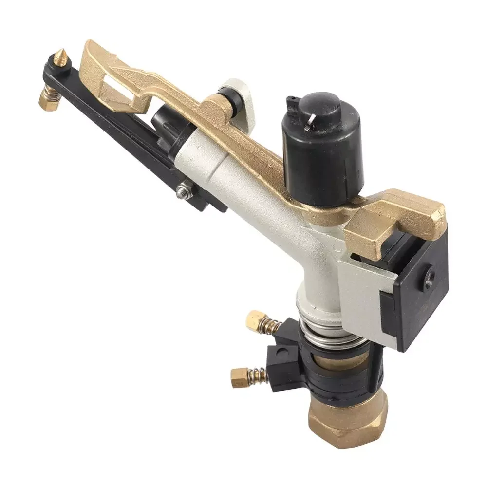 

G1" Female Thread Big Covering Range Sprinklers Agriculture Farm Garden Irrigation Watering Rain Gun Metal Lawn Park Sprinkler