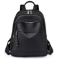 women fashion pu leather backpack female teenager large capacity school bag lady travel shopping rucksack student class bagpack