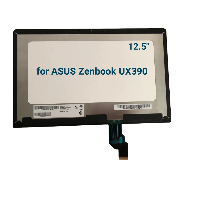 Оригинальный ЖК-экран B125HAN03.0 подходит для ASUS ZenBook 3 UX390 UX390U UX390UA UX390UAK в сборе замена