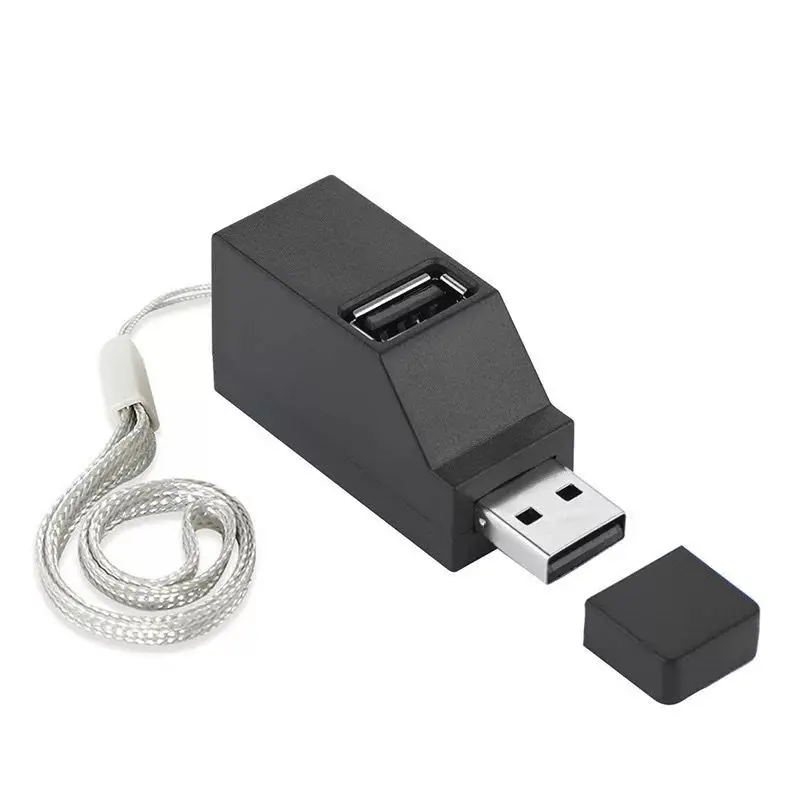

Трехпортовый концентратор USB 2,0 Mini Direct Plug In высокоскоростной 3,0 USB удлинитель концентратор делитель