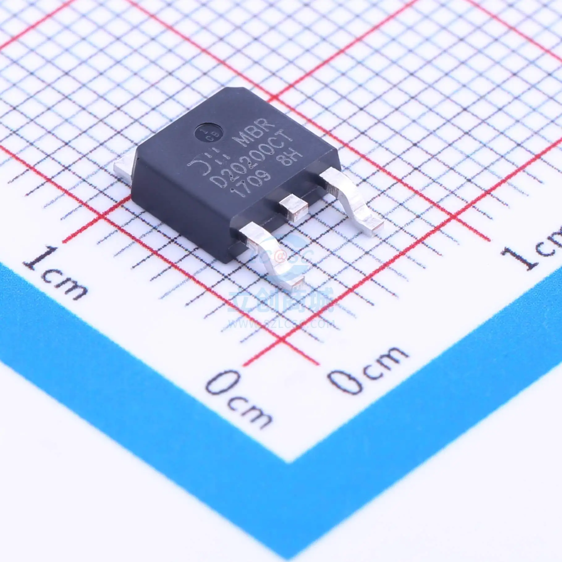 

free shipping 200V 10A 900mV@10A MBRD20200CT-13 10pcs