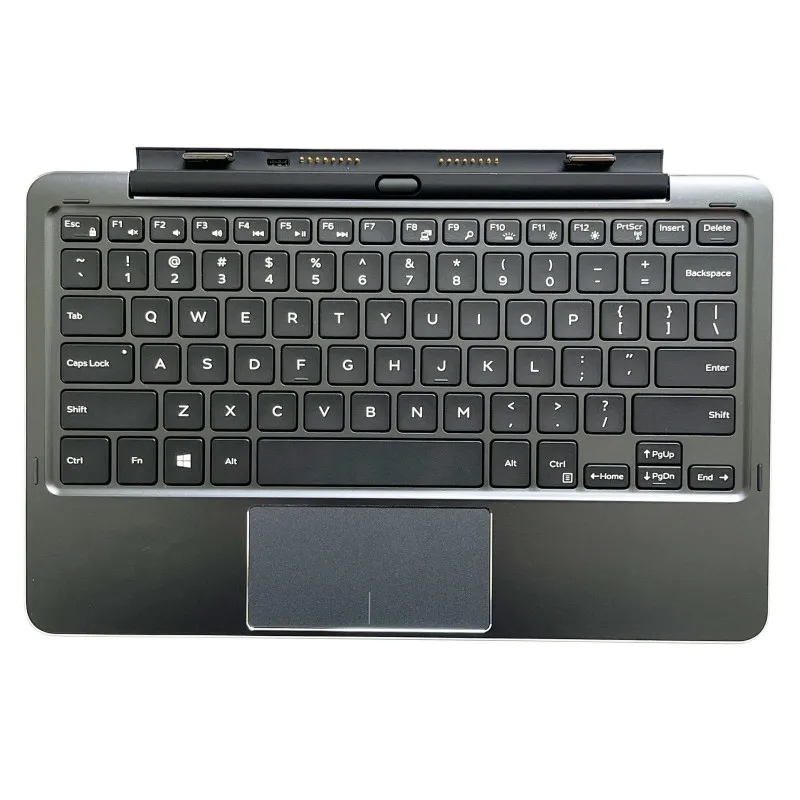 

New K12M Keyboard for Dell Latitude 11 5175 5179 Palmrest/Bottom Cover Tablet Keyboard Portable Base Keyboard Dock 0WF3MH