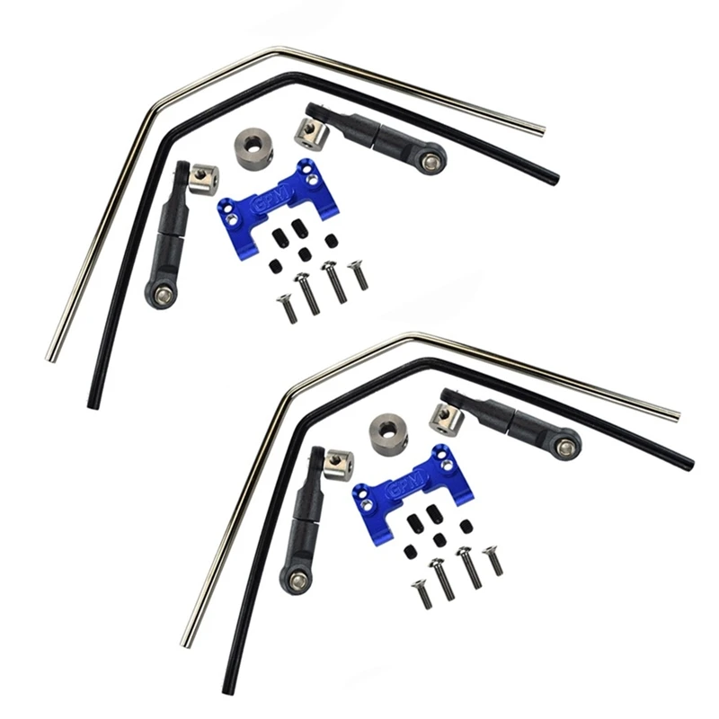 

Набор металлических передних и задних прокладок для 1/8 Traxxas кувалда радиоуправляемого автомобиля, обновленные детали, запасные аксессуары