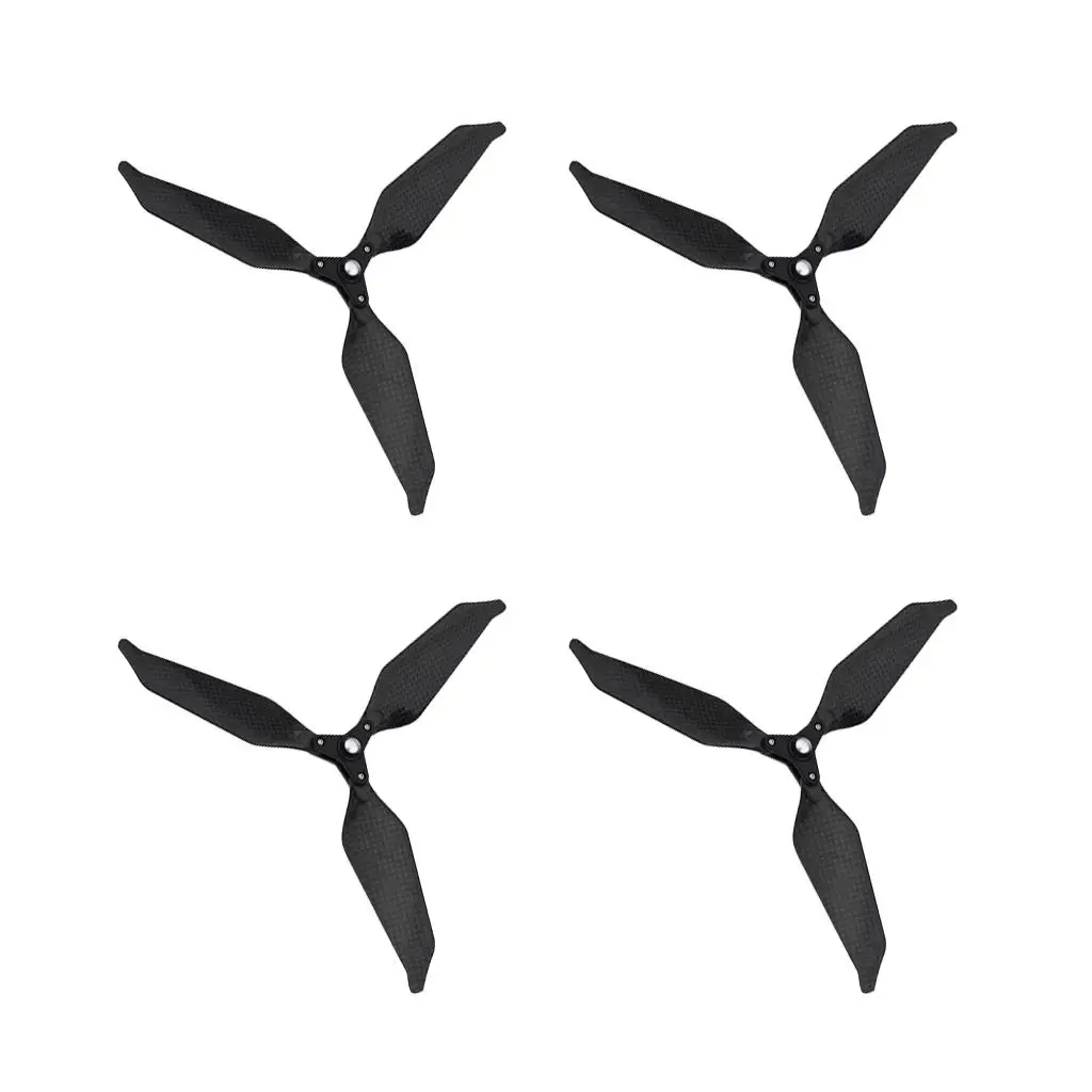 

4 шт. черные три Лопасти пропеллера 9455 складной/2/3 аксессуар