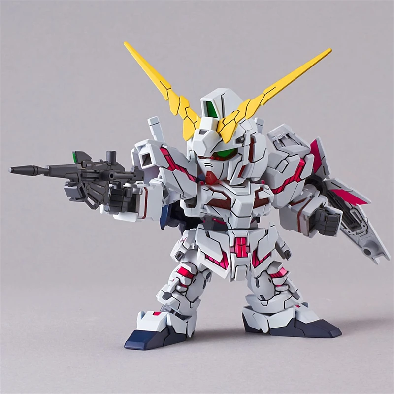 Bandai RX-0 единорог Gundam модель модели SDEX серии BB warrior сборная Фигурка сделай сам