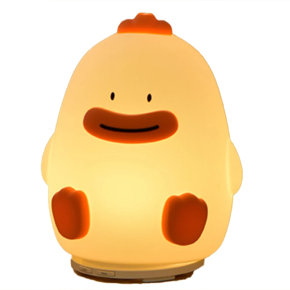 

Cute Duck Aromatherapy Air Humidifier USB Essential Oil Diffuser with Soft Clap LED Light for Kids Room Aroma Diffuser