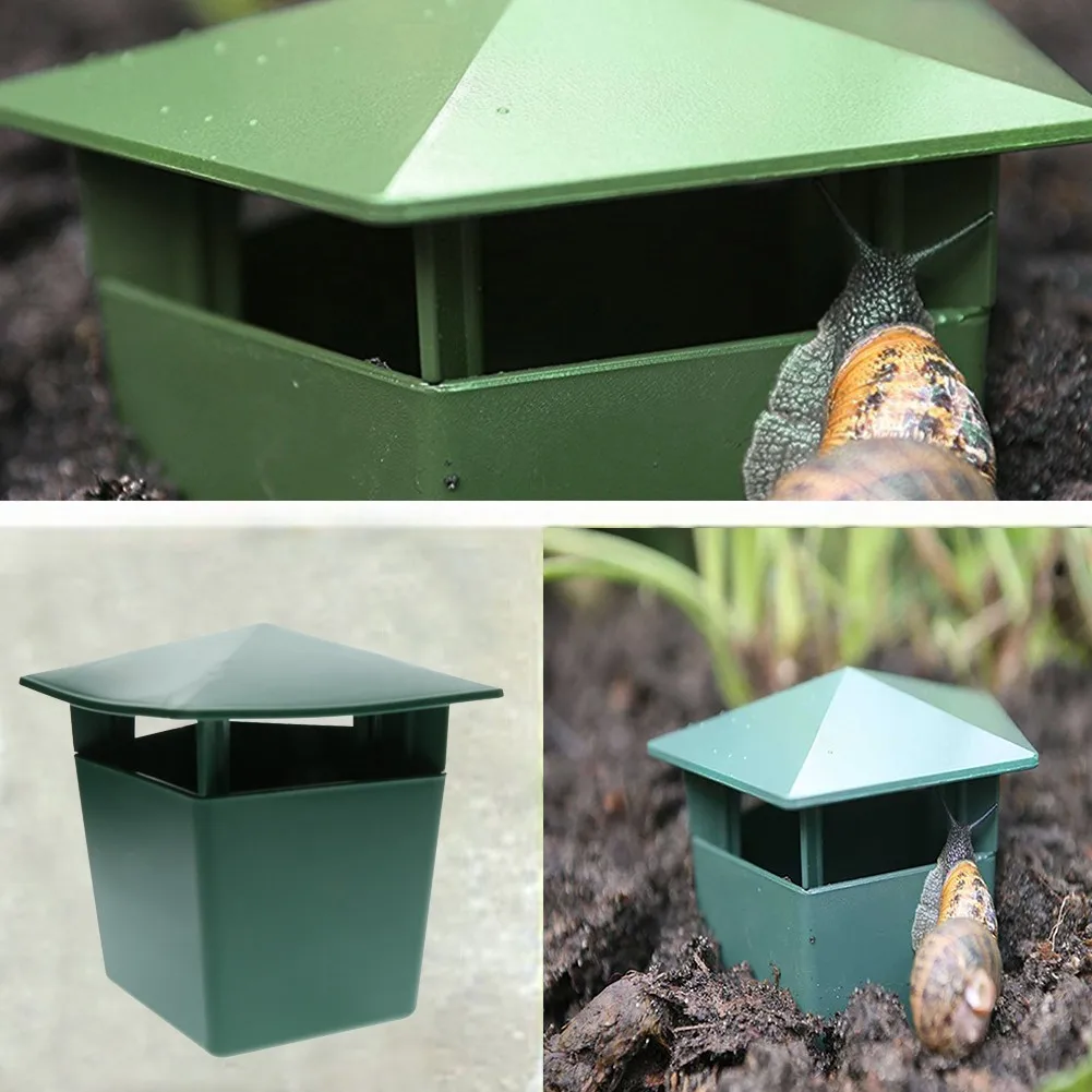 Trapper Snail Trapper Garden Gardening Pest Catch Trap Plastic Accessories Bait Station Beer Slugs Eco-Friendly