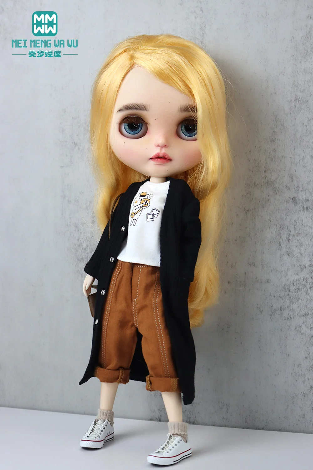 Аксессуары для кукол Blyth Azone OB22 OB24 новые джинсы длинные тренчи пальто модные