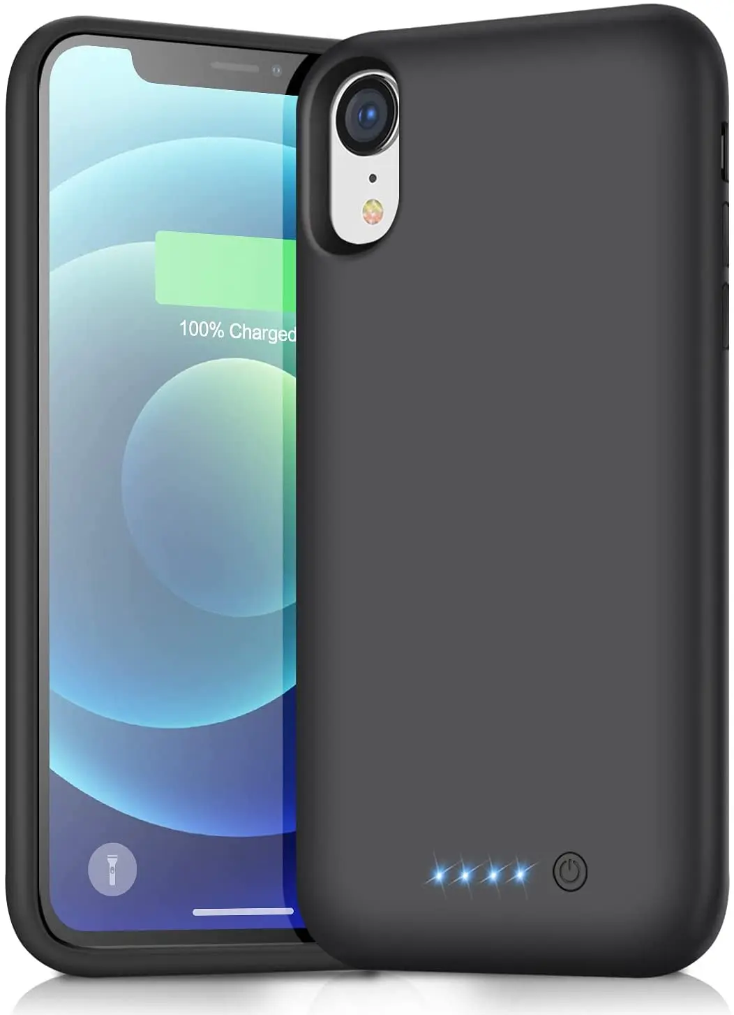 

Аккумуляторный чехол для iPhone XR, (новейший аккумулятор 6800 мАч), чехол для внешней зарядки, защитный портативный Перезаряжаемый чехол для сото...