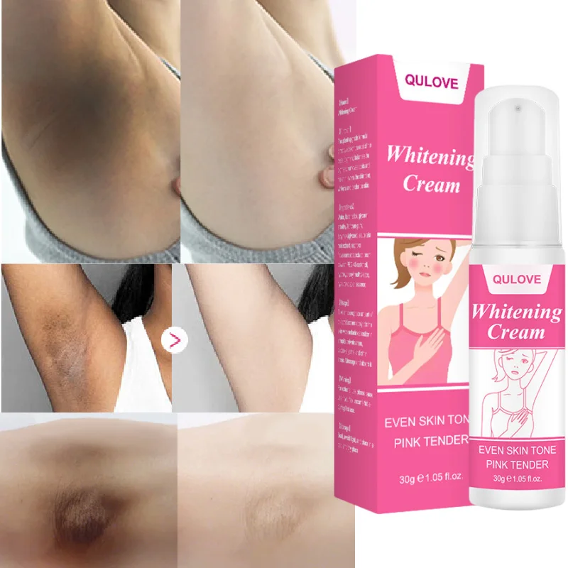 

Dark Skin Brightening Cream Underarms Inner Thighs Joints Private Parts Moisturizing Lotion Bleaching Intimate Areas Body Care