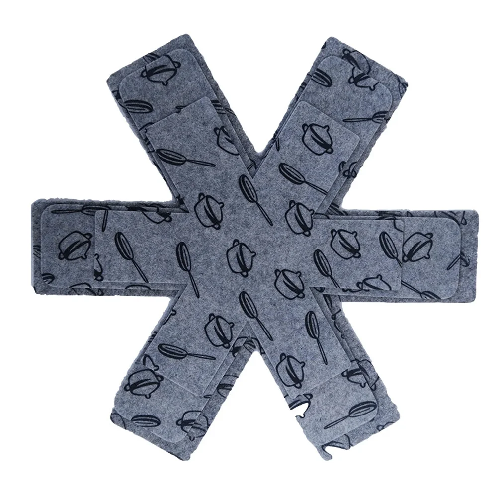 

Pan Protectors Protector Pot Felt Cookware Separator Non Divider Frying Stacking Stick Scratch Separators Sauce Fry Mat Dividers