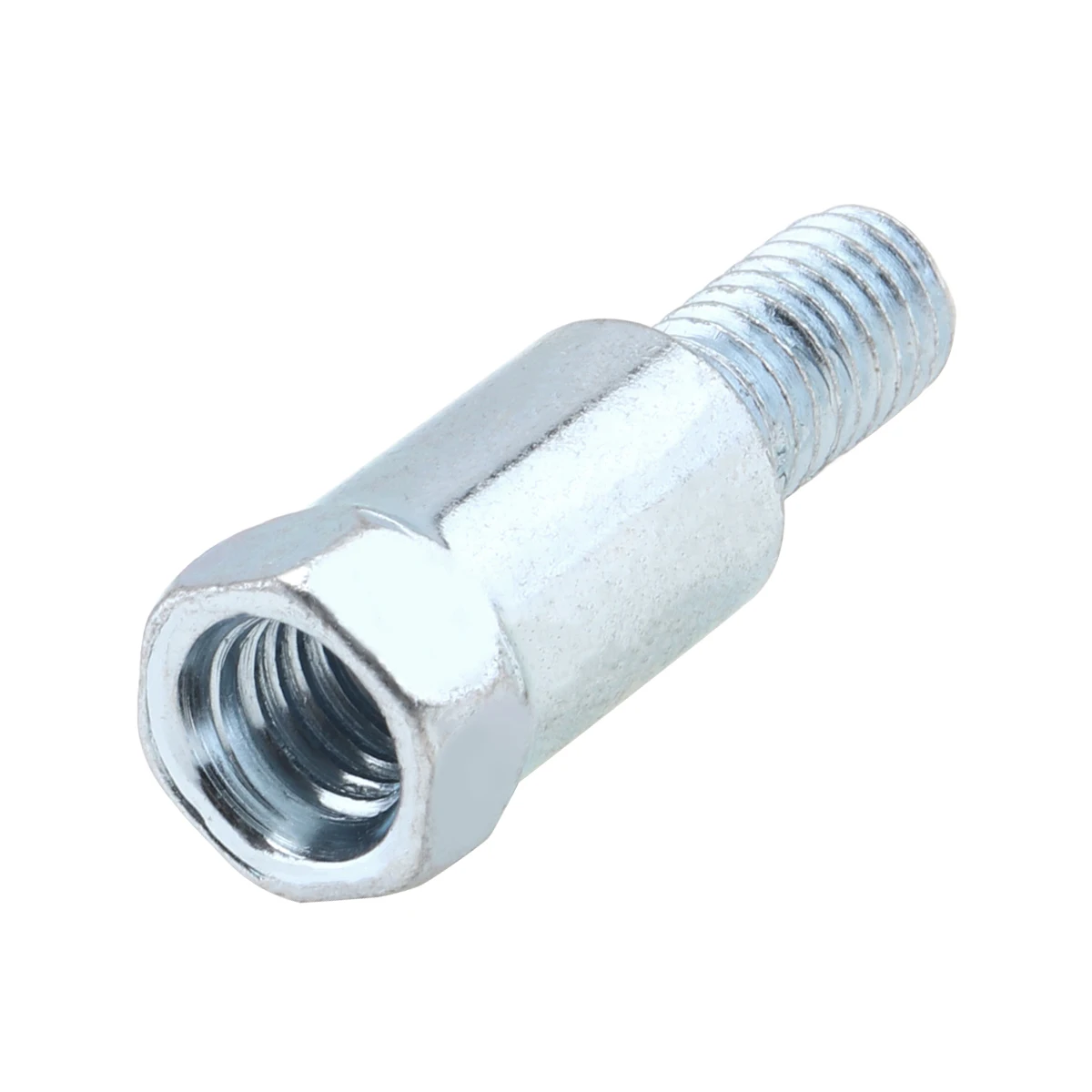 

8mm Anti-clockwise To Clockwise Mirror Adapter Silver Steel Metal Heighten Rearview Bolt Screw Bolt Motorbike Mirror Screws