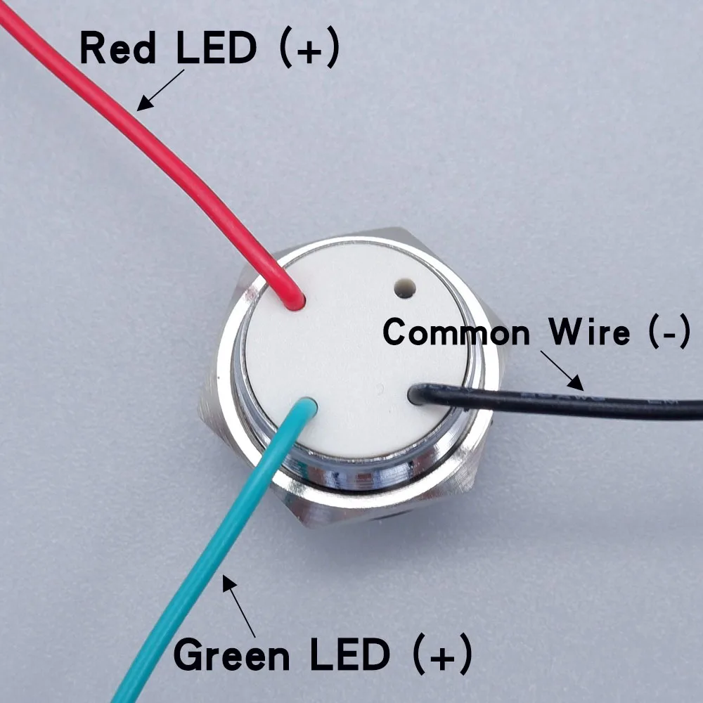 

Светодиодный индикатор 12/16/19/22 мм, красный/синий/зеленый/оранжевый/белый