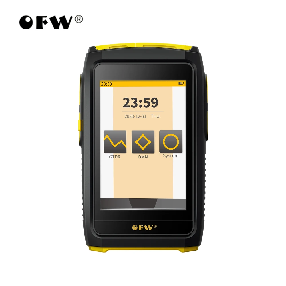 Active Mini волоконно-оптический рефлектометр Tester 1550nm 20dB с сенсорным экраном OPM OLS VFL |