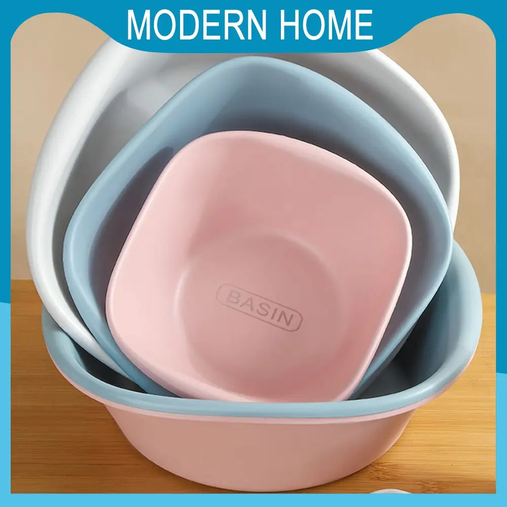 

Tough And Thick Anti Fall Plastic Wash Basin Thickened Pp Material Pp Material Household Strong Bearing Capacity Portable