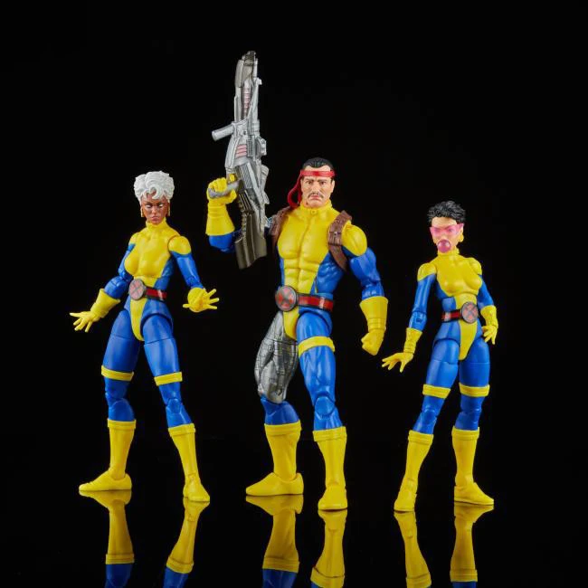 

Фигурки героев фигурок Marvel Legends X-Men Storm, юбилейная кужа, 3 шт./упаковка, 6 дюймов в коробке