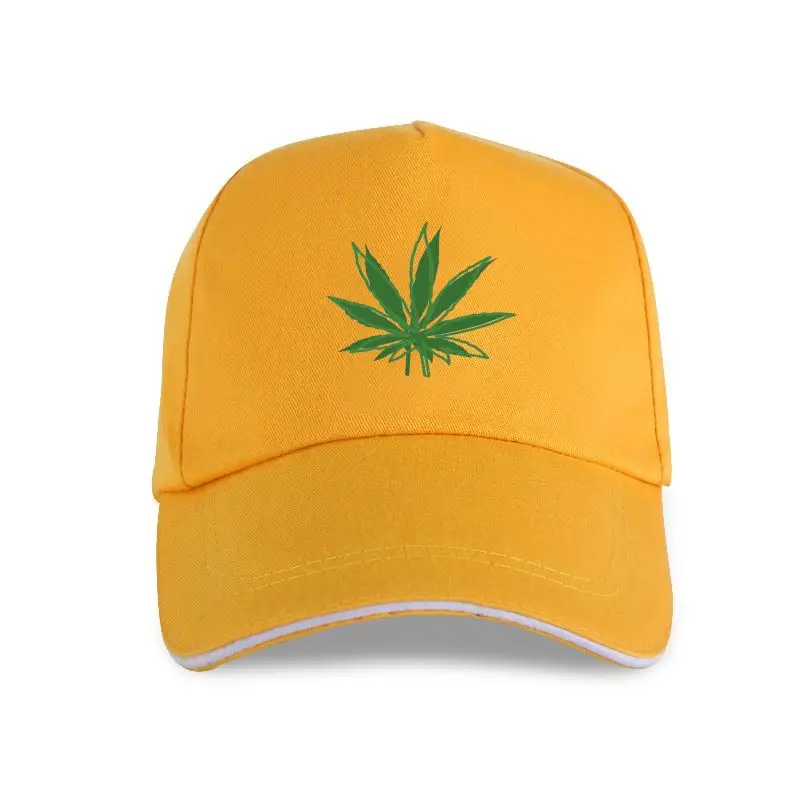 

new cap hat Leaf Weed Pot Smoking Smoke Bong Joint Graphic Baseball Cap Men'S High Quality Printed Tops 100% Cotton