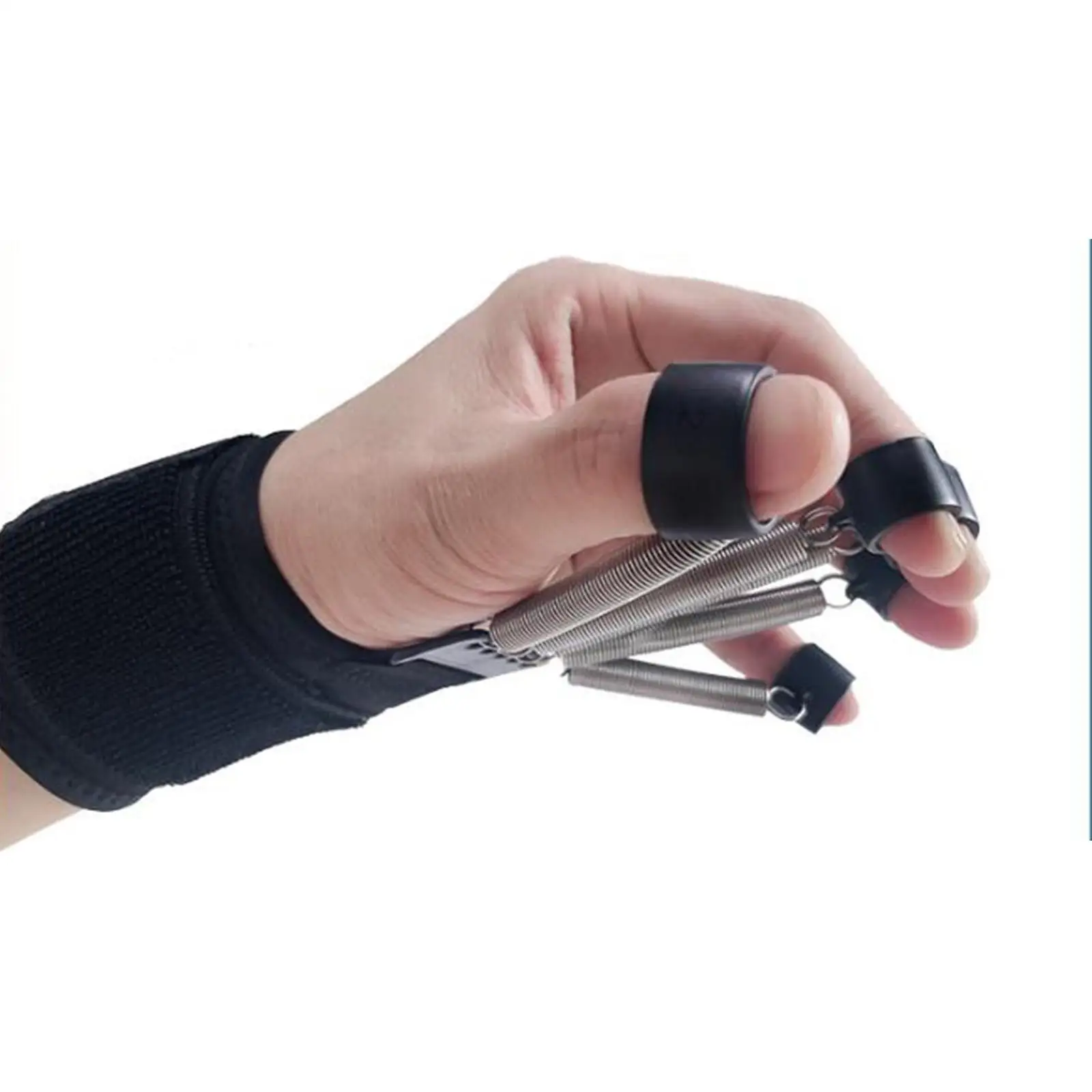 

Finger Exerciser Hand Grip Strengthener Flexible Adjustable Finger Expander