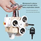 Деревянный пазл для раннего развития разблокированные блоки-детская занятая доска