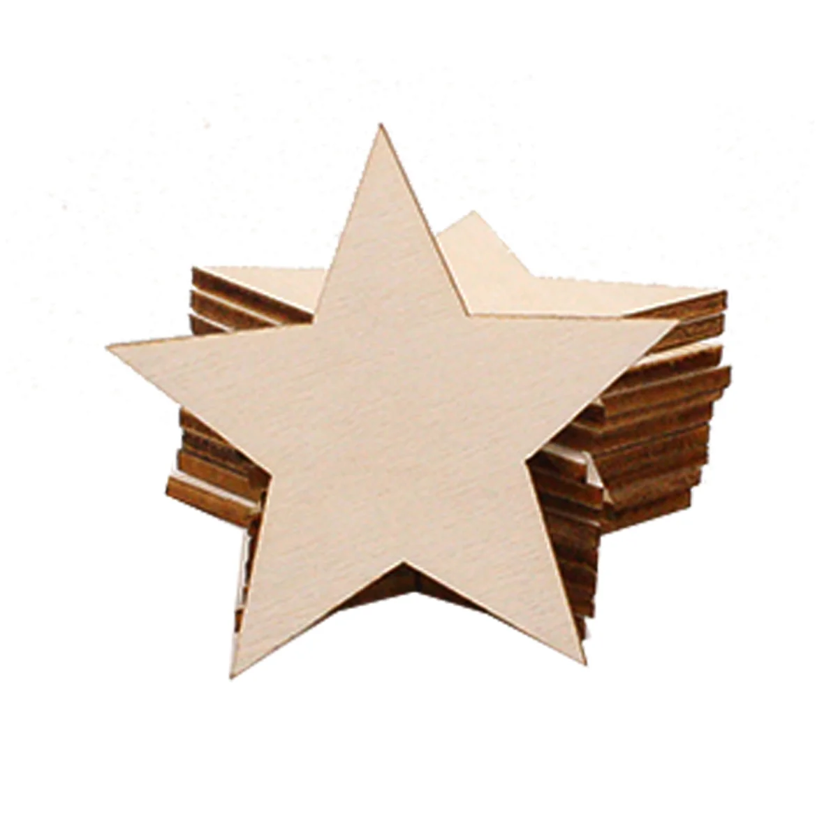 

25 PCS Wedding Ornament Blank Wood Pieces Graffiti Christmas Wood Cutout Bamboo Christmas Blank Plaque Unfinished Wood Pieces