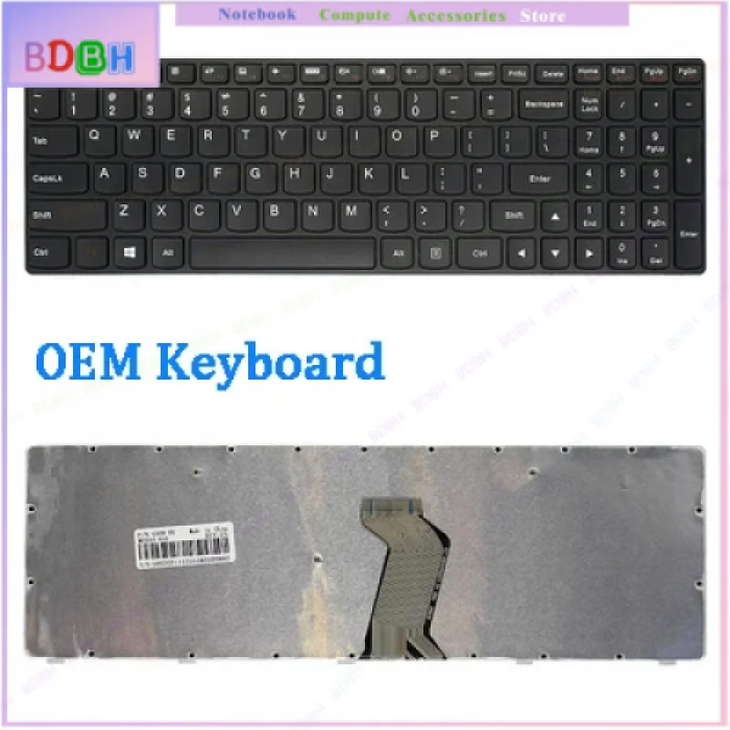 Фото Новая оригинальная клавиатура для ноутбука LENOVO G500 G505 G510 B570 B575 B570E G580 G585 B580 B590 G700 G710 G570 G575 №4