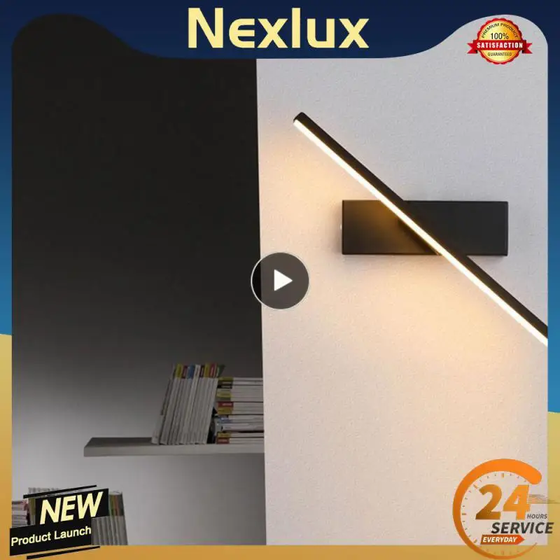 

1~6PCS Led Night Light For Bedroom Bedside Aisle Stair Modern Indoor Bedroom Living Room Stairs Hallway Wall Lights Adjustable