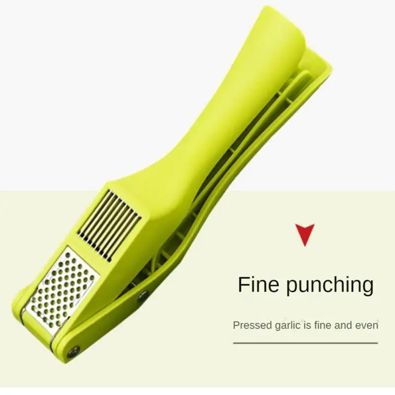 

Portable One Two-use Garlic Pureer Multi-functional Garlic Press Kitchen Stainless Steel Easy-to-clean Garlic Pounding Machine