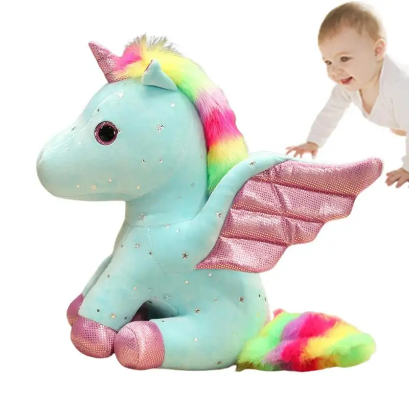 

Lovely Boutique Angel Soft Toys Stuffed Animal Plush Toys Cute Horse Doll Kids Doll Girl Gift 22cm