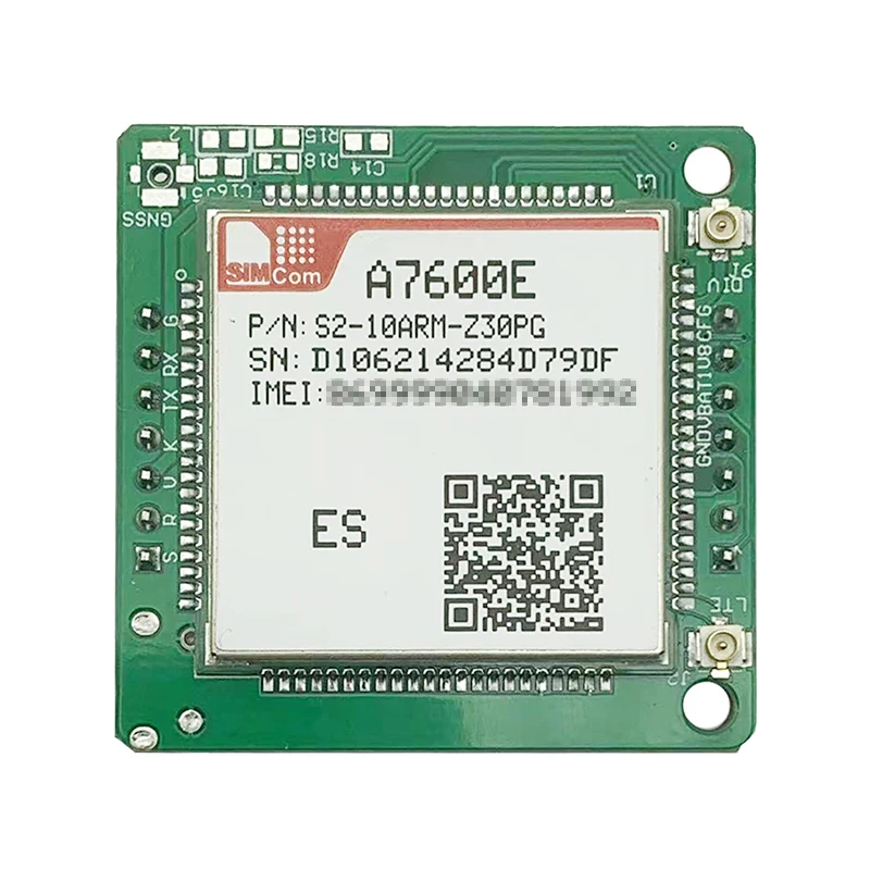SIMCOM A7600E LTE-FDD LTE-TDD GSM GPRS EDGE LTE Cat-1 module LCC+LGA Package Suitable For LTE GSM Network AT Compatible SIM7600E