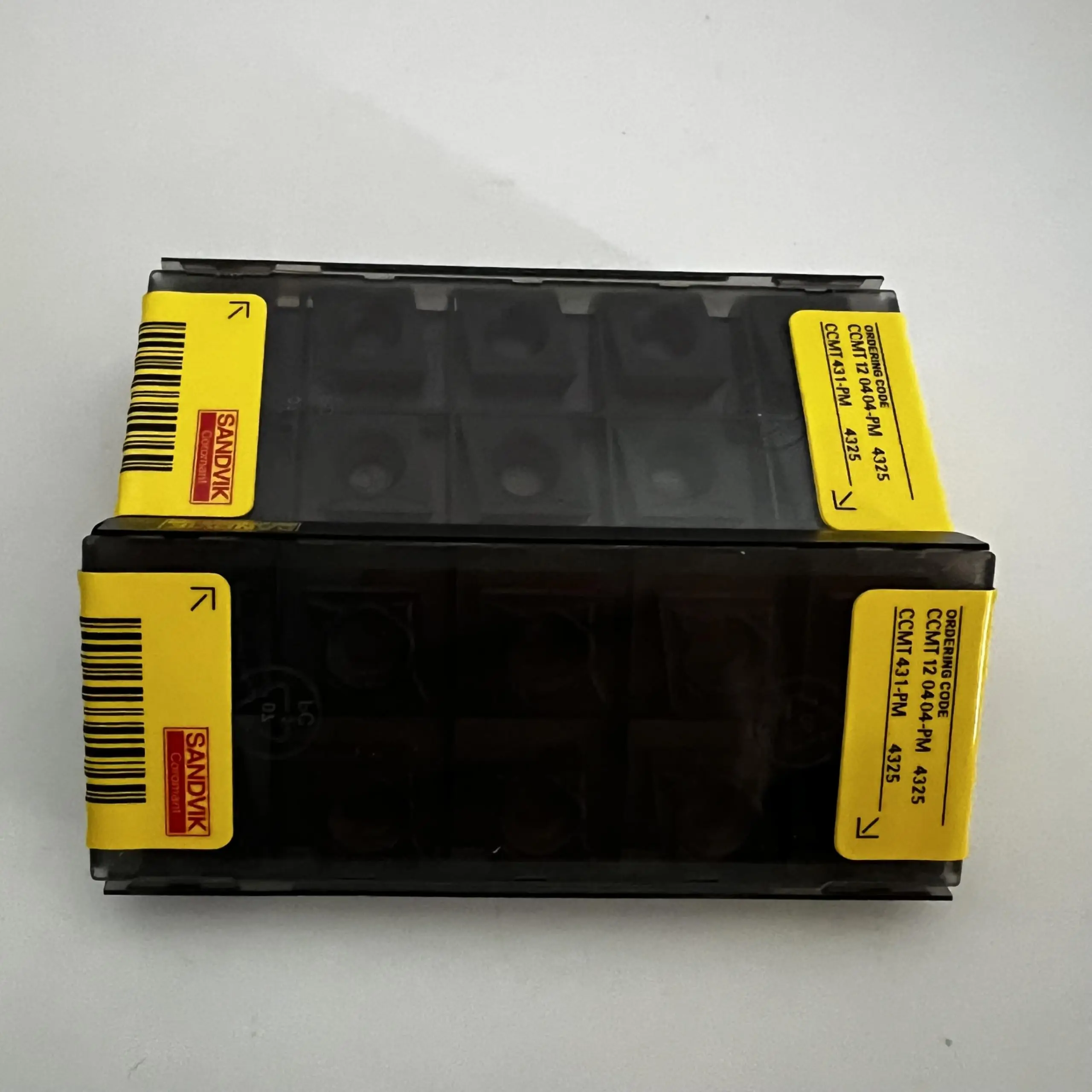 Oryginał oryginalny 120404 -PM 4325 / CCMT 120408 Ostrze z węglików spiekanych CNC 10 sztuk